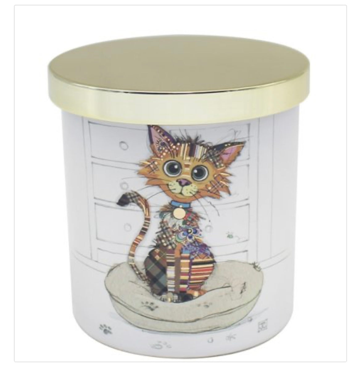 KOOKS CAT BUG ART CANDLE